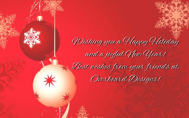 Happy Holidays from Overboard Designs